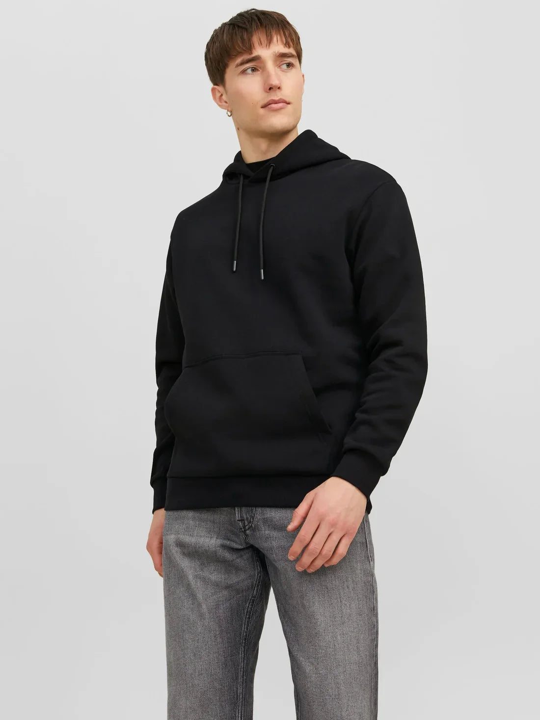 1 Pc Men's Fleece Plain Hoodie